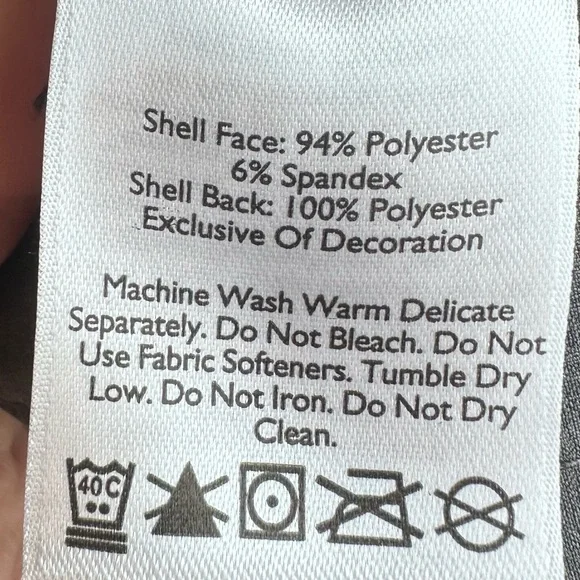 Eddie Bauer ‘Windfoil Elite’ Hooded Fleece Lined Gray Trench Coat SIZE L - Picture 11 of 11